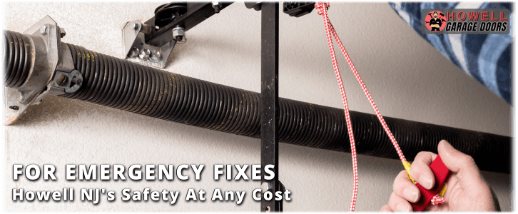 Broken Garage Door Spring Howell NJ